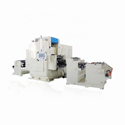 Lithium Battery Electrode Roll To Roll Heat Press Machine With PLC Control